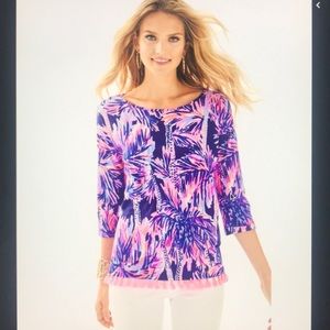 Lilly Pulitzer Top, Sz Small